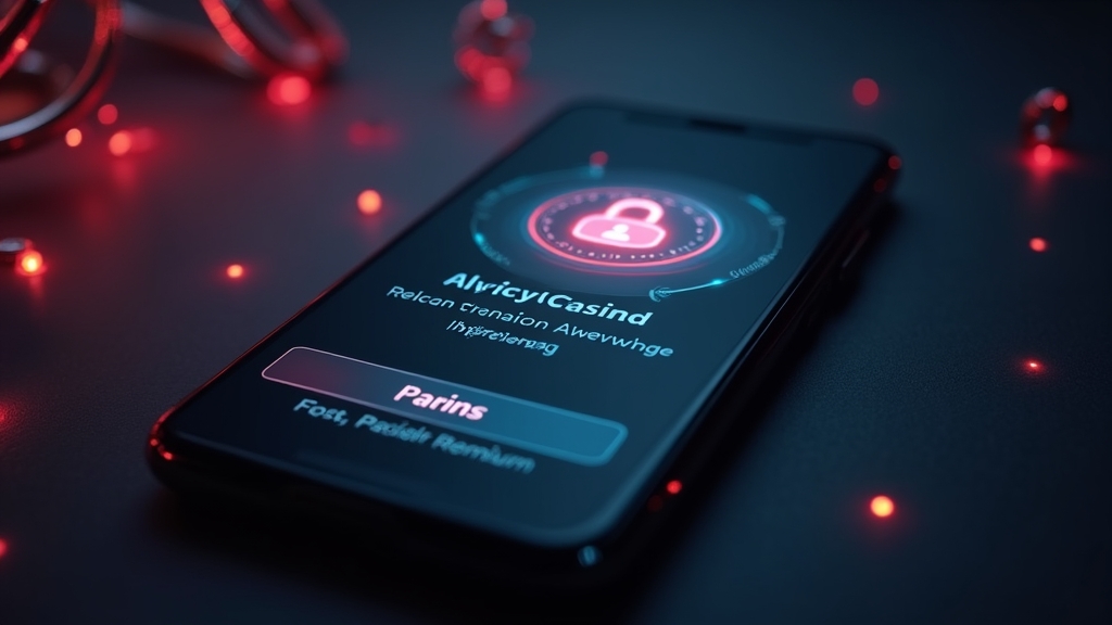 Android phone installing a casino app from an APK file